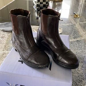 TuffRider kids paddock boots size 1